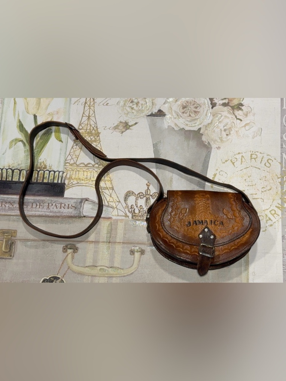 Original handmade "Jamaica" bag genuine leather